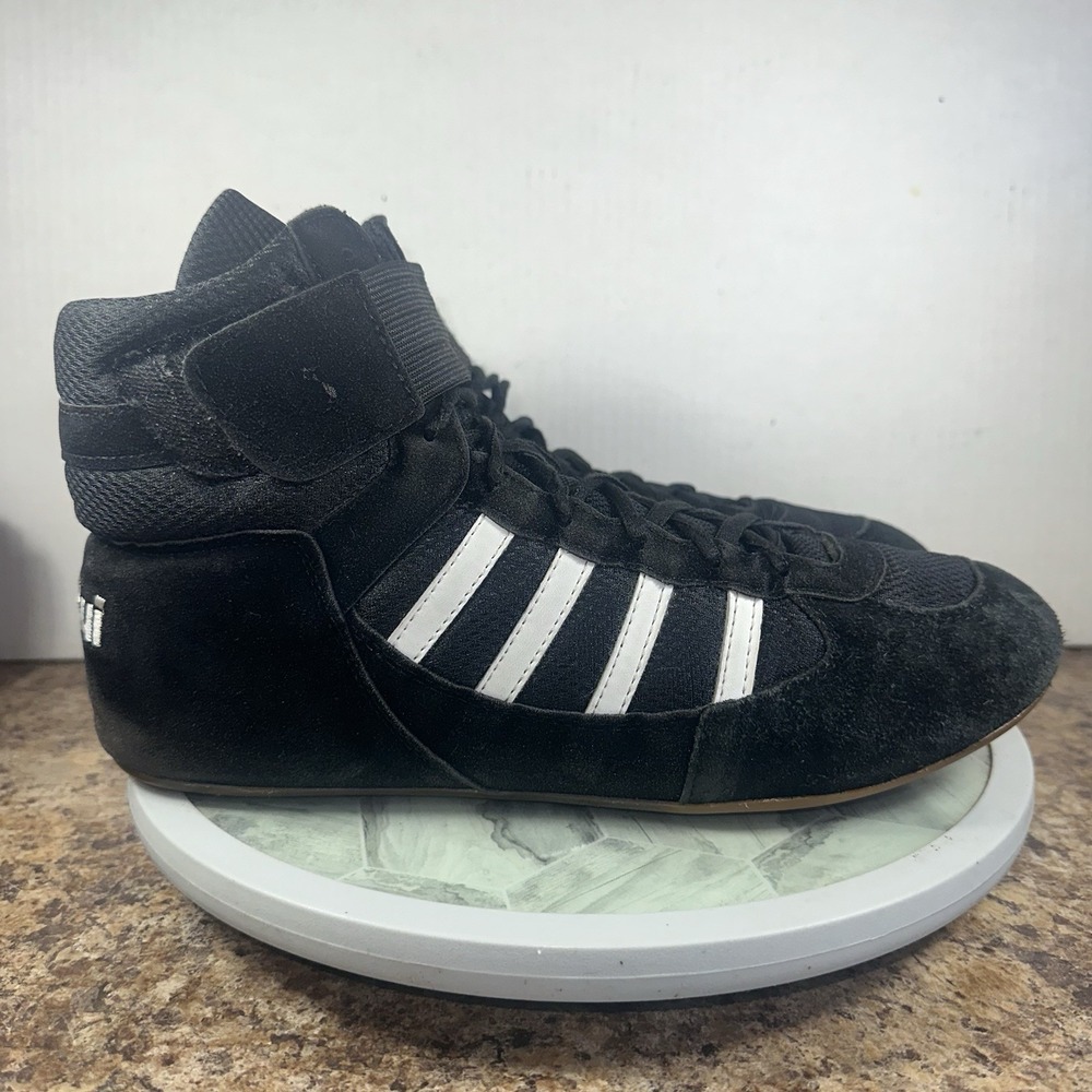 Wei-Rui Mens Size 45 Unisex Black and White Wrestling Boxing Athletic Sneakers